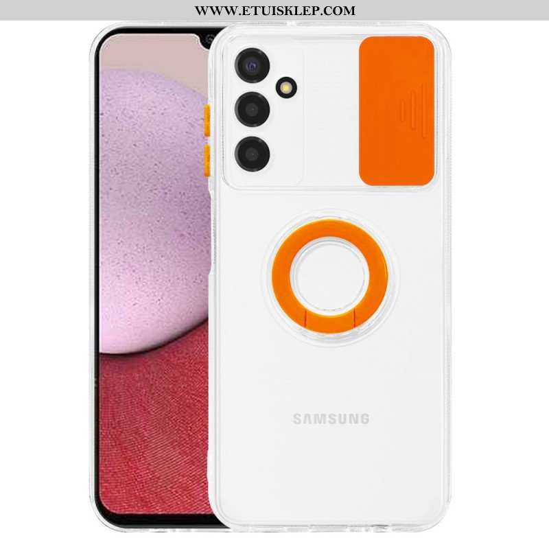 Etui do Samsung Galaxy A14 / A14 5G Przezroczysty Z Pierścieniem Podtrzymującym